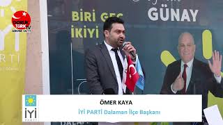 Ömer Kaya'nın Heyecan ve Coşku Dolu Seçim Ofisi Açılış Konuşması