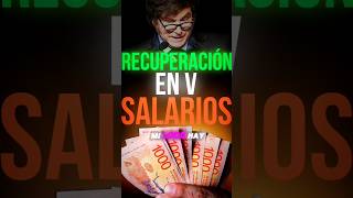 RECUPERACIÓN EN V #salarios en #argentina #milei #economia