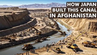 How Did Japan Build The LARGEST Water Transfer Canal In Afghanistan?