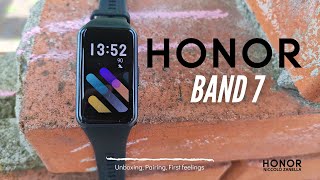 HONOR Band 7: unboxing italiano