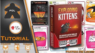 Exploding Kittens (Grab & Game) | Tutorial | TopToys | Partida de Locos |