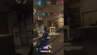 Rainbow 6 Seige - 1v1 clutch Ranked