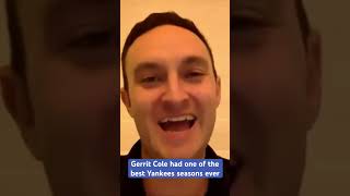 Gerrit Cole had one of the best #Yankees seasons ever