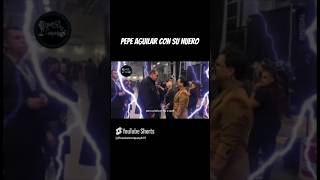 Pepe Aguilar con su nuero el Christian nodal