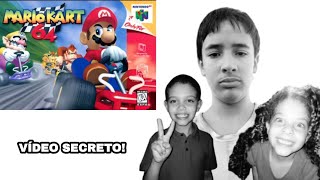 Vídeo Secreto Do #MarioKart64 (com Samuel E Helena)! | #MarioKart64 #Nintendo64 #ProjetoGamer