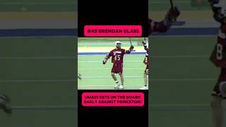 Vintage Lax Action:  Brendan Glass gets UMass on the board first!