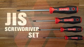 Tusk JIS Screwdriver Set