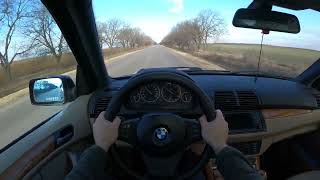 2005 BMW X5 3.0D - POV Review (Binaural Audio)