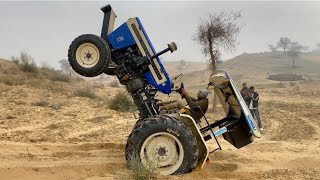 Swaraj 744 Xt Tractor Stunt Video