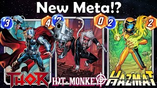 Thor Hit Monkey is INSANE with Hazmat Combo! | Hit Monkey Deck!