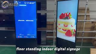 Video of LCD Advertising displays Shipping to Paris