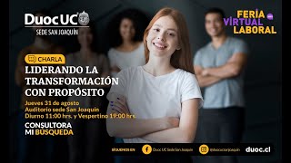 Charla Consultora Mi Búsqueda (FVL) VESPERTINO