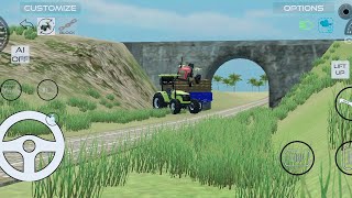 Indian vehicles simulator 3d Game ki video | top tractor game | @IndianFsKing