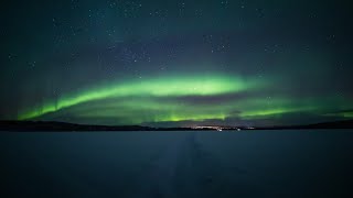 LIVE: Amazing northern lights from Lapland Finland 12.2.2012 – Part 1