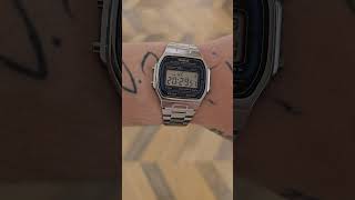 Retro Casio A164WA-1VES #shorts #casiowatches #casio #retrowatch