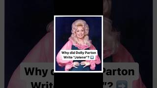 Why did Dolly Parton write Jolene? #countrymusic #dollyparton #jolene #classiccountrymusic #country