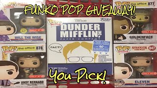 The Office & Stranger Things Target Funko Pop Hunt/Giveaway