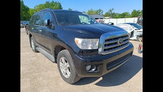 Проверка работы двигателя TOYOTA SEQUOIA 2008г 5.7 i 3URFE АКПП  Техас R752