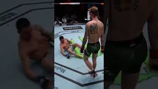 Sean O’Malley crazy KO and walk off #seanomalley #thomasalmeida #mma #ufc