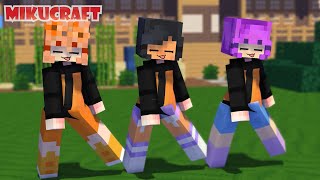 just dance naruto aphmau and friends - minecraft animation #short