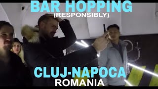 BAR HOPPING in CLUJ-NAPOCA, Romania's 2nd Biggest City!  //  102