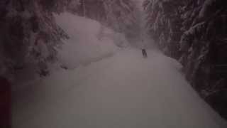 Skiing near Furx - Clip 5