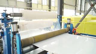 Sandwich panels production line tour (1)