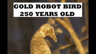 The 250 years old Gold Robot Bird | Secret Lost Technology | The Peacock Clock