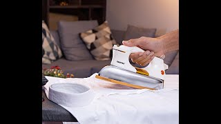 GDI23011 GEEPAS WHITE 1200W HEAVY WEIGHT DRY IRON