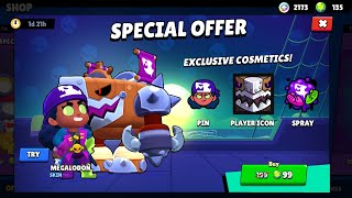 Buying Megalodon Meg For 99 Gems In Brawl Stars!