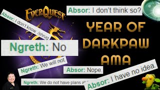 EverQuest Devs' AMA Turns into a NO FEST! Responses Spark Community Apathy!