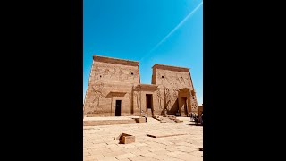 Philae Temple Arrival. Aswan, Egypt - Sep 2022