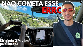 Dirigindo 2 MIL KM pela Europa!  [Surpresas, Custos e Dicas] - Balsa com Carro Alugado?