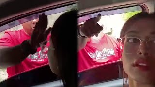 Abg baju merah tunjaI kepaIa diambil tindakan