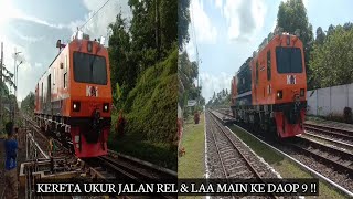 MOMEN KUJR DAN LAA MAIN KE DAOP 9 + HUNTING KERETA API DI STASIUN TEMUGURUH !!