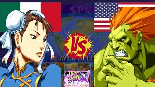 Super Street Fighter II X - grand master challenge Dj_Vanilla vs Rakanishew