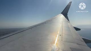 El Al Boeing 737-800 Landing in larnaca