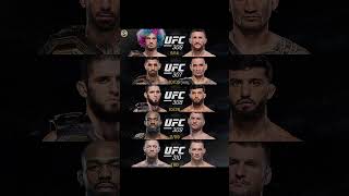 Which fight are you most looking forward to? 🥊💥#UFC #MMA #FightNight #FightingDotNet