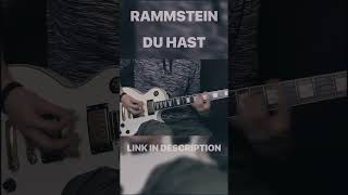 Rammstein - Du Hast - Guitar cover - #shorts