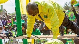 RAIS MAGUFULI:  AKIPIGA #push up KAMPENI GEITA 2020