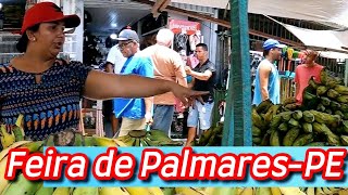 Feira Livre de Palmares-PE, 26/10/2024 - Live