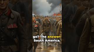 Ratlines: The Nazi Escape Route to South America 🇺🇲🧿| #history #facts #shorts