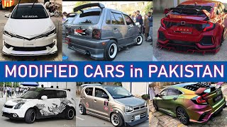 Modified cars in Pakistan | Cars modification ideas | Car Alteration at it best | Runway Videos