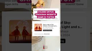 $14.000 UNTUK CREATOR GAME TIKTOK | PROGRAM INSENTIF GAME #creatorgame #tiktok