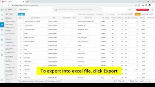 Check Stock Inquiry & Export