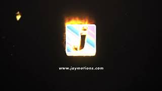 particles fire logo reveal | Logo Intro After Effects Template