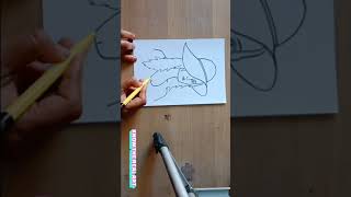 Girl Drawing / How To Draw A Girl Drawing / #Shorts #shortsfeed #shortsviral