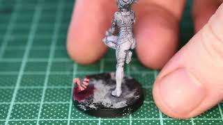 Infinity N3 - Lizard Pilot - Base Painting