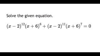 The Case of a Huge GCF (greatest common factor)