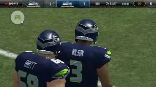 My Team (The Seahawks) vs The Seahawks! Madden Overdrive Season Mode FULL Game.